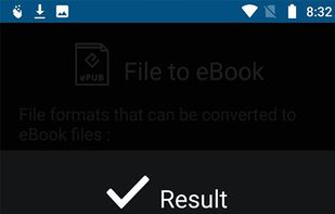 eBook Conversion Tool for Android screenshot 1