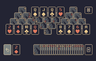 TriPeaks screenshot 1