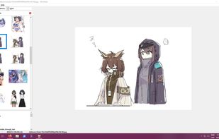 Booru mode.
