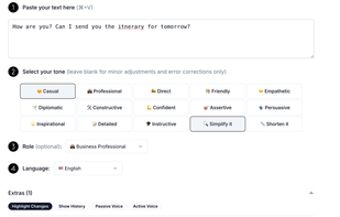 RewritePal screenshot 1