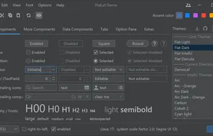 FlatLaf screenshot 1