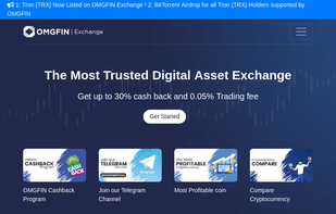 Omgfin Exchange screenshot 1