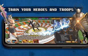 Grow Kingdom: Heroes &amp; Monsters screenshot 1