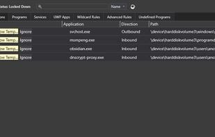 Minimal Firewall screenshot 1