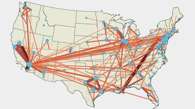 Trip distribution models are used to predict the spatial pattern of trips or other flows between origins and destinations. Models similar to those applied for trip distribution are often used to model commodity flows, retail trade, and store patronage.