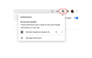 Random Signature Quotes for Gmail screenshot 1