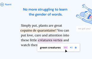 Fluent - Language learning screenshot 1
