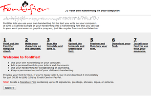 Fontifier screenshot 1