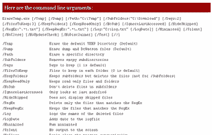 Command Line Arguments