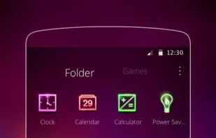 Neon Light Icon Pack screenshot 2