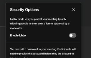 End-to-End Meeting Protection