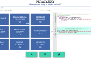 privacy.sexy screenshot 1