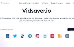 Main Page-1080P Video Downloader