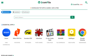 GramFile Homepage