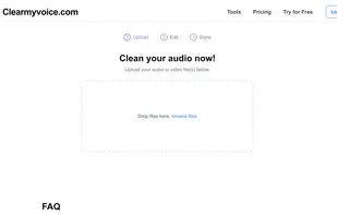 Upload your audio or video file