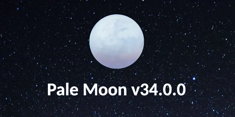 Pale Moon 34.0.0 improves Windows 11 theme, CSS compatibility, and stability