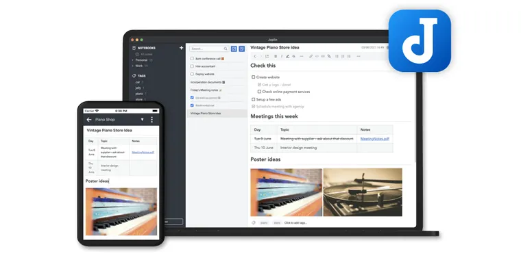 Joplin 2.12: Apple Silicon support, improved rich text editor, shared permissions and more image