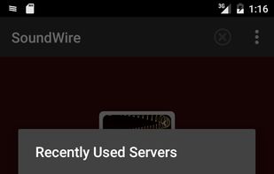 SoundWire screenshot 2