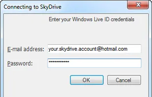 Connecting to SkyDrive