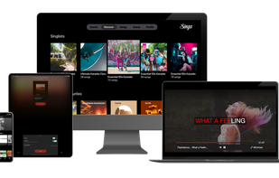 Singa Karaoke App - available on most devises.