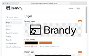 Brandy - Asset Management  screenshot 1