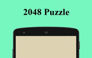 2048 puzzle game screenshot 1