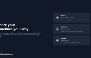 Chronologies screenshot 3