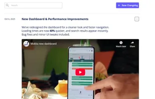 Build changelogs to showcase your updates