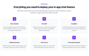 MinChat screenshot 2
