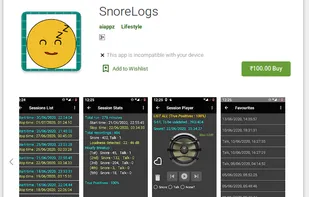 SnoreLogs screenshot 1