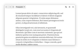 Lorem screenshot 1