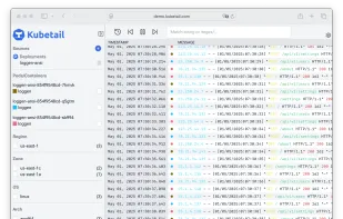 Kubetail screenshot 1