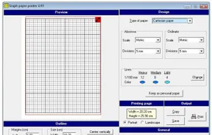 Graph Paper Printer screenshot 1