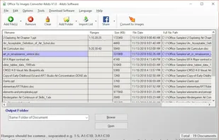 Convert Office to Images 4dots screenshot 1