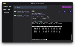 Podman Desktop screenshot 1
