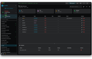 LunoDB screenshot 1