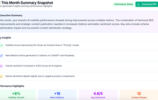 VISIBLE AI screenshot 2