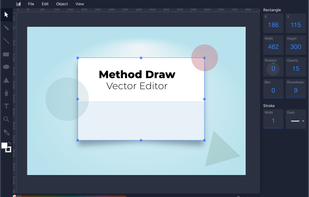 Screenshot of application