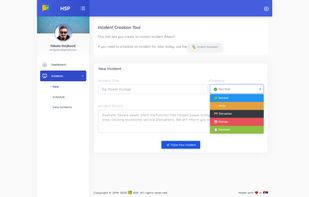 Hosted Status Page screenshot 2