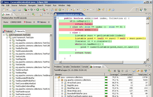 EclEmma screenshot 1