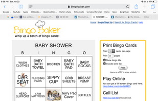 Bingobaker screenshot 2