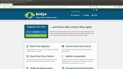 binEye Buy-It-Now Catcher screenshot 2