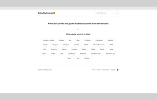 DeleteMyCookies screenshot 1