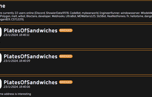 Meower Svelte client main page