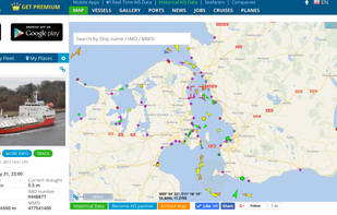 VesselFinder screenshot 1
