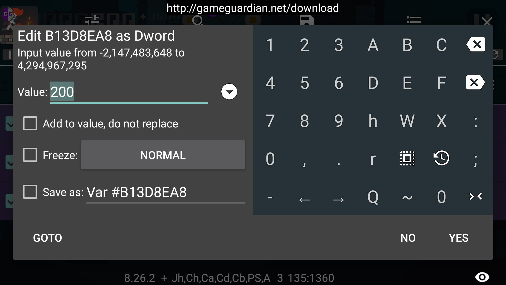 APP RECOMMENDATION][UPDATED] Game Guardian 6.0.0 -> Cheat Engine