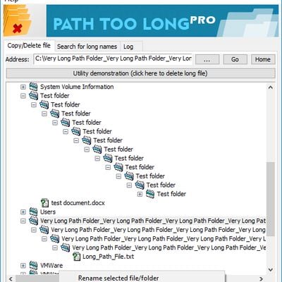 is there a program comparable to long path tool