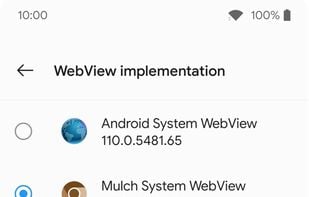 Mulch SystemWebView screenshot 1