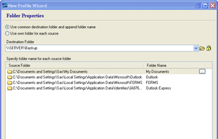 Select Destination Directory