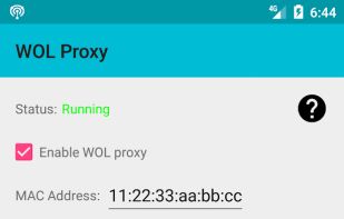 WOL Proxy screenshot 2